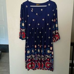 3/4 sleeves Dress